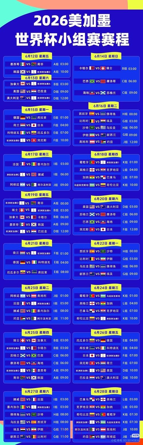 2026世界杯直播今日观看指南怎么查